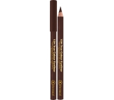 Dermacol 12h True Colour Eyeliner wooden eye pencil 06 Dark brown 2 g