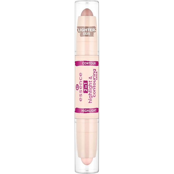 Essence 2in1 Highlight & Contouring Stick 2in1 Concealer 10 Blondie 3.12 g