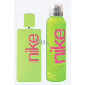 Nike Green Woman eau de toilette 100 ml + deodorant spray 200 ml, gift set