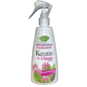 Bione Cosmetics Keratin & Quinine Leave-In Conditioner for All Hair Types 260 ml