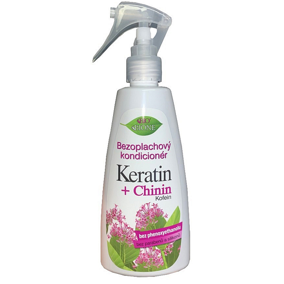 Bione Cosmetics Keratin & Quinine Leave-In Conditioner for All Hair Types 260 ml