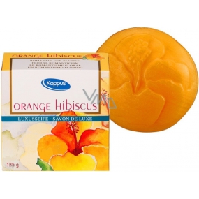 Kappus Orange Hibiscus - Hibiscus luxury toilet soap 125 g