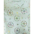 Nekupto Gift paper bag hologram 32 x 26 x 13 cm Christmas, silver, 037 02 GL