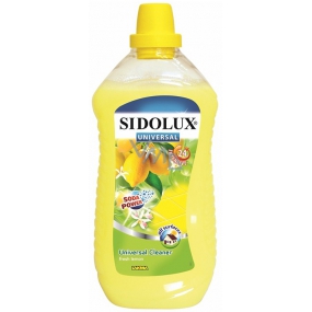Sidolux Universal Soda Fresh lemon detergent for all washable surfaces and floors 1 l