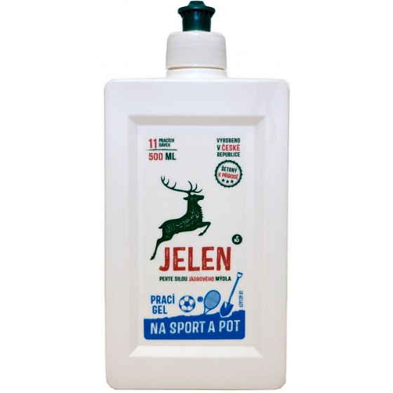 Deer Sport and sweat liquid detergent for sports and functional underwear 11 doses of 500 ml