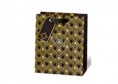 BSB Luxury gift paper bag 23 x 19 x 9 cm Art Deco LDT 412 - A5