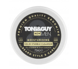 Toni&Guy Men Solid Stubble Cleanser cleansing moisturizing cream for short beards and face 75 ml