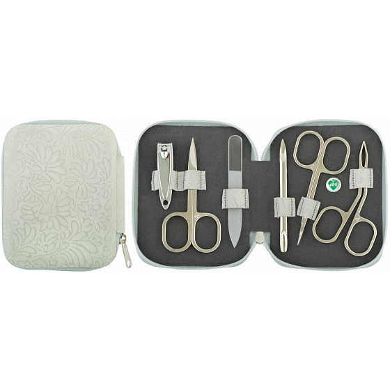 Dup Manicure Helga leather 6 piece set pattern 230401-471