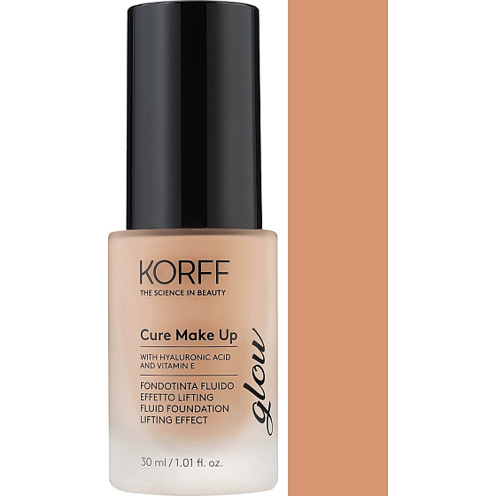Korff Cure Make Up Fluid Foundation Lifting Effect Glow fluid lifting makeup 04 Hazelnut 30 ml