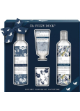 Baylis & Harding Cotswold flowers washing gel 250 ml + shower and bath cream 250 ml + hand cream 30 ml + scented candle 60 g, cosmetic set for women