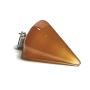 Carnelian Sideric pendulum natural stone 2,2 cm, 1 piece, Teach us here and now