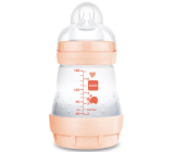 Mam Anti-Colic feeding bottle, silicone soft teat 0+ months Pink 160 ml