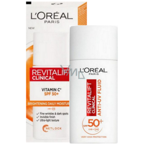 Loreal Paris Revitalift Clinical Anti-UV SPF 50+ Daily Fluid for Ageing Skin 50 ml