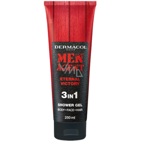Dermacol Men Agent 3in1 Eternal Victory shower gel for body, face and hair 250 ml