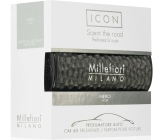Millefiori Milano Icon Nero - Black car fragrance Shades Metal dark brown smells up to 2 months 47 g