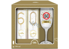 Albi Birthday set with sparkler 60 limits only the driver! You're moving on