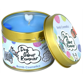 Bomb Cosmetics Dog Odour Remover - Dog Odour Remover scented natural, handmade candle in a tin box burns up to 35 hours