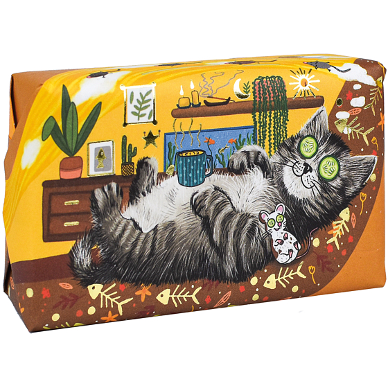 English Soap Cat - Mythical & Wonderful moisturizing toilet soap with shea butter 190 g