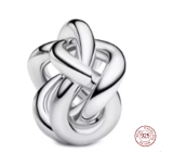 Charm Sterlingové stříbro 925 Nekonečné kouzlo, korálek na náramek symbol