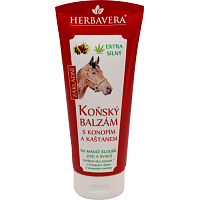 Herbavera Horse Balm with Hemp and Horse Chestnut, 200 ml