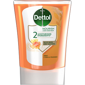 Dettol with med and vanilla soap refill for touchless dispenser, 250 ml