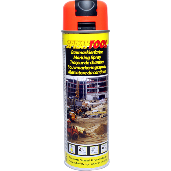 Spraytool marking spray orange, 500 ml