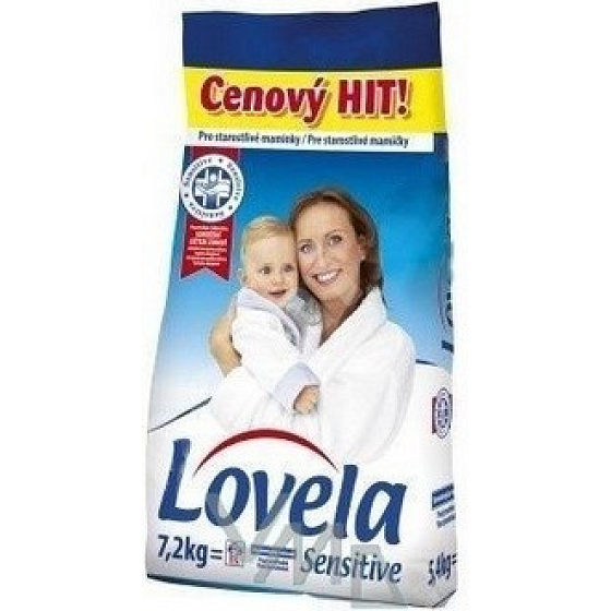 Lovela Sensitive washing powder 7.2 kg