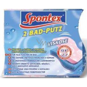 Spontex 2 Bad-Putz sponge with decorative cleaning layer 2 pieces