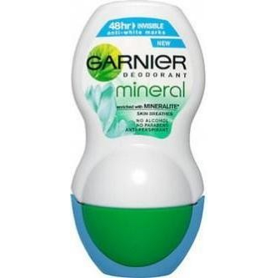 Garnier Mineral Ultra Dry Invisible Anti-White Marks roll-on ball deodorant for women 50 ml