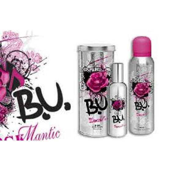 BU Rockmantic EdT 50 ml + 75 ml + 150 ml deodorant spray for women