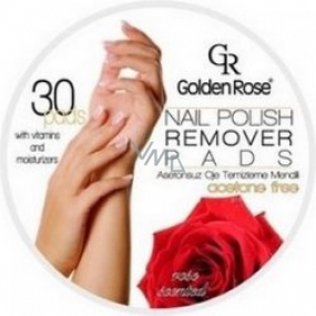 Golden Rose nail polish wipes Rose Scented 30 pieces