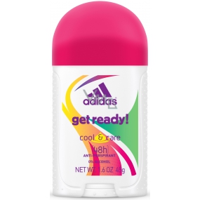 Adidas Cool & Care 48h Get Ready! antiperspirant deodorant stick for women 45 g