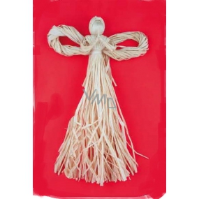 Angel made of palm rustle 32 cm