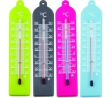 Schneider Thermometer Plastik Color interior 17.8 x 3.3 cm various colors 1 piece