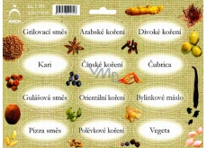 Arch Spice Stickers Jute Color Printing Barbecue Spices - Mixtures of Spices (Common)