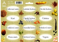 Arch Spice Stickers Jute Color Printing Barbecue Spices - Mixed Spices (Normal)