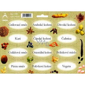 Arch Spice Stickers Jute Color Printing Barbecue Spices - Mixtures of Spices (Common)