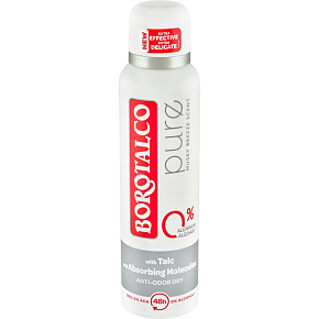 Borotalco Pure natural deodorant without aluminum, 150 ml