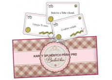 Bohemia Gifts Fulfilled wish cards for grandmother 20 pieces of cards
