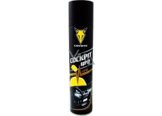 Coyote Cockpit Lemon antistatic, cleans and cares for plastic, leather, rubber, wood, leatherette in the interior of the vehicle 400 ml spray