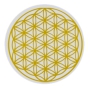 Masaru Emoto Mythos Glass Gold Flower of Life with Gold Symbol 0.25 l