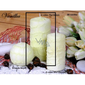 Lima Sirius Vanilla scented candle cylinder 70 x 150 mm 1 piece