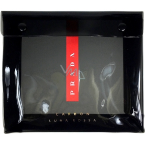 GIFT Prada Luna Rossa Carbon travel case black 21 x 18.5 x 5 cm