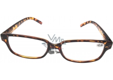 Berkeley Optical eyeglasses +2.0 plastic brown tiger 1 piece MC2125