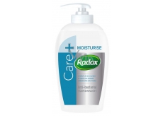 Radox Care & Moisture hydratační antibakteriální tekuté mýdlo dávkovač 250 ml