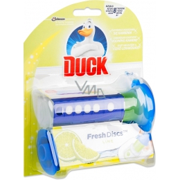 Duck Fresh Discs Lime WC gel for hygienic cleanliness and freshness of your  toilet 36 ml - VMD parfumerie - drogerie