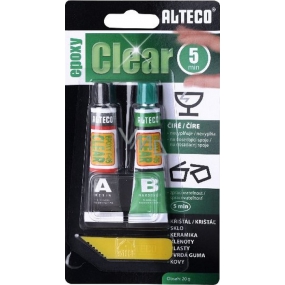 Alteco Epoxy Clear 5 min two-component epoxy adhesive 20 g