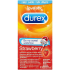 Durex Strawberry condom with strawberry flavor for extra fun nominal width: 56 mm 12 pieces