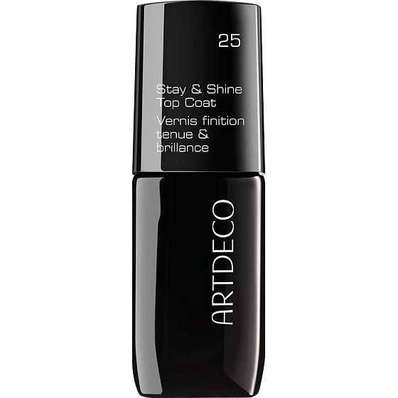 Artdeco Stay & Shine Top Coat protective nail polish for a long-lasting effect 10 ml