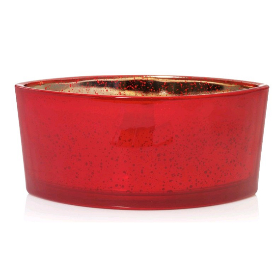 WoodWick Pomegranate - Pomegranate scented candle with wooden wide wick and boat lid 453 g Festine Joy boat limited 2018